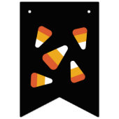 Trick or treat Candy Corn Halloween Party Vlaggetjes (Eerste vlag)