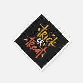 Trick or treat Candy Corn Halloween Servet (Hoek)