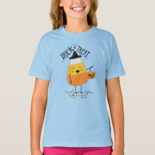 Trick or treat Candy Corn Halloween Sleeve Shirt