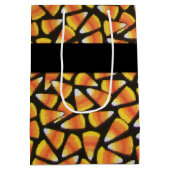 Trick or treat Candy Corn Medium Cadeauzakje (Achterkant)