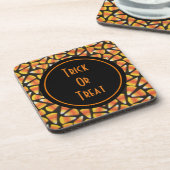 Trick or treat Candy Corn Onderzetters (Linkerzijde)