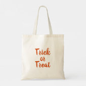 Trick or treat Canvas tas (Achterkant)