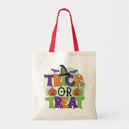 Trick or treat - Canvas tas Halloween Snoep van Ki