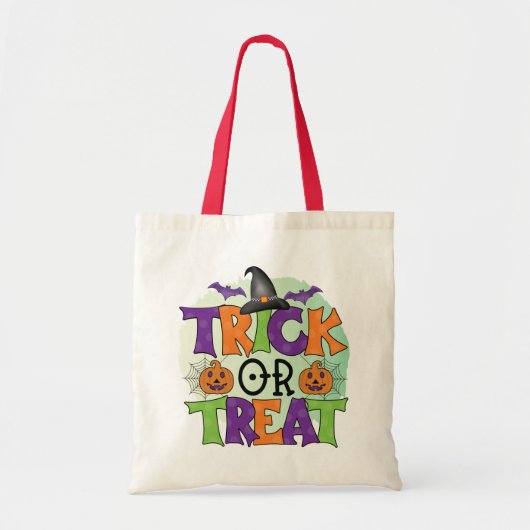 Trick or treat - Canvas tas Halloween Snoep van Ki (Voorkant)