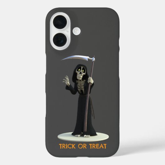 Trick or Treat. Cartoon Doodengeest Case-Mate iPhone Case (Achterkant)