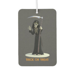 Trick or Treat. Cartoon Doodengeest Luchtverfrisser