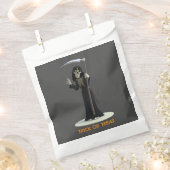 Trick or Treat. Cartoon Grim Reaper Bedankzakje (Geknipt)