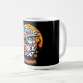 Trick or treat Cat - Creepy Crawlies Sinaasappel Z Koffiemok (Voorkant rechts)