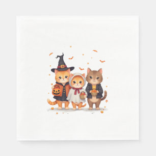 Trick-or-Treat Cat Squad Servet