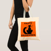 Trick or treat-Cat Tote Bag (Voorkant (product))