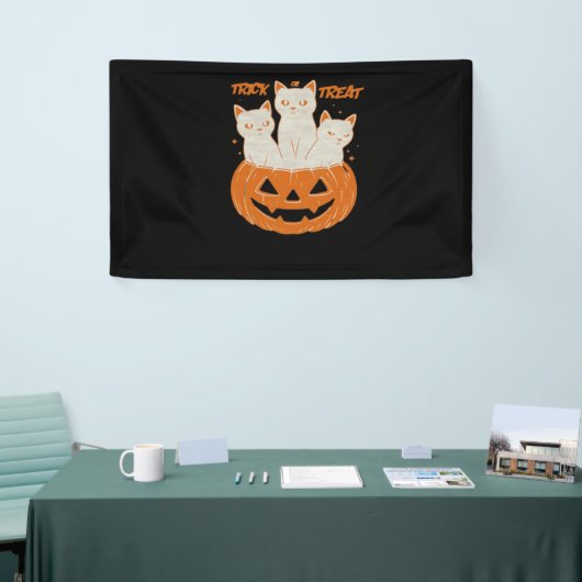 Trick or treat cats Classic T-shirt Spandoek (Beurs)