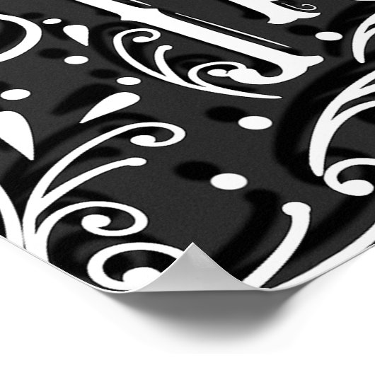 Trick or treat  Chalk Botten Halloween Party Poster (Hoek)