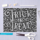 Trick or treat  Chalk Botten Halloween Party Tissuepapier (Craft)