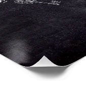 Trick or treat Chalkboard Halloween Perfect Poster (Hoek)