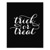 Trick or treat Chic | Halloween Art Print Foto Afdruk (Voorkant)