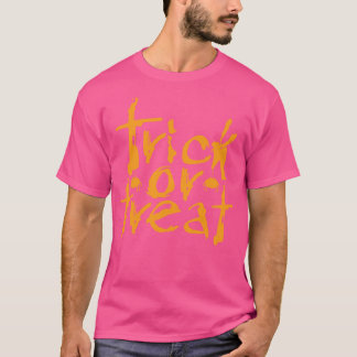 Trick or treat Classic Halloween Kostuumontwerp T-shirt