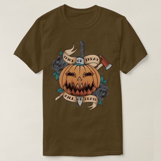 Trick or treat Classic TShirt (Design voorkant)