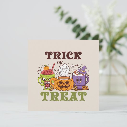 Trick or treat Coffee Delight (Staand voorkant)