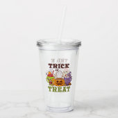 Trick or treat Coffee Delight Acryl Drinkbeker (Achterkant)