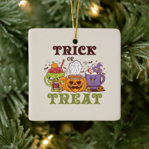 Trick or treat Coffee Delight Keramisch Ornament