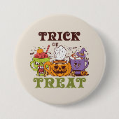 Trick or treat Coffee Delight Ronde Button 7,6 Cm (Voorkant)