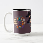 trick or treat Coffee Mok - Feestelijke Halloween (Links)