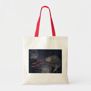 trick or treat Congo Afrikaanse grijze Canvas tas