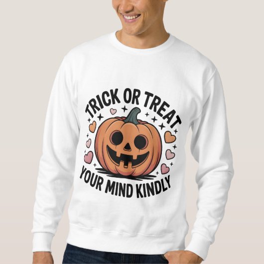 Trick or treat - Cool Halloween Sweatshirt (Voorkant)