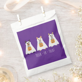 Trick or treat Corgi Ghost Dogs Halloween Bedankzakje