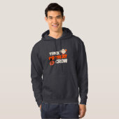 Trick or treat Crew Mannen Hoodie (Voorkant volledig)