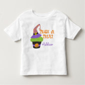 Trick or treat Cupcake Aangepast Kinder Shirts (Voorkant)