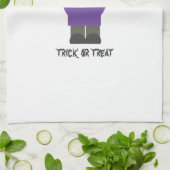 Trick or treat- Cute Frankenstein Theedoek (Gevouwen)