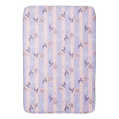 Trick or treat Cute Ghost , pompoenen en stripes Badmat (Voorkant Verticaal)