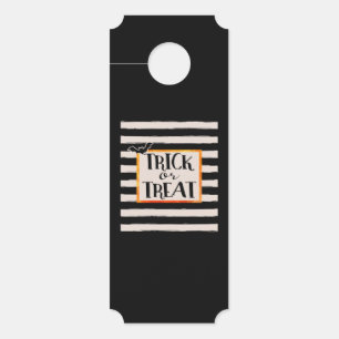 Trick or treat deurhanger