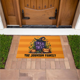 Trick or treat deurmat