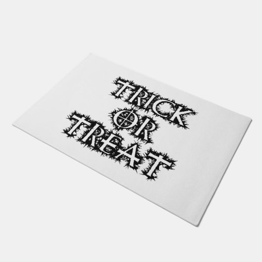 Trick or treat deurmat (Schuin)