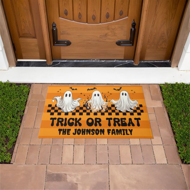 Trick or treat deurmat (Buiten)
