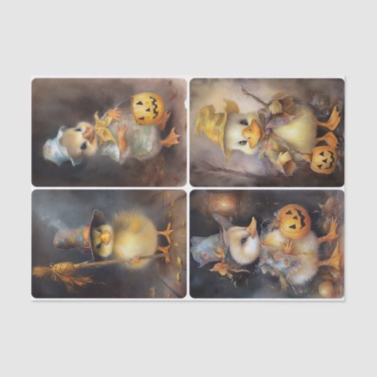 Trick or treat Dewy Tissuepapier (Voorkant)