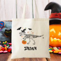 Trick or treat Dinosaur met Witch Pet Halloween