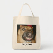 Trick or treat Dog! Tote Bag (Voorkant)