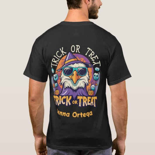 Trick or treat Eager - Witchy Vibes T-shirt (Achterkant)