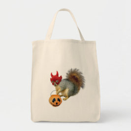 Trick or treat Eekhoorn Tote Bag
