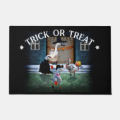 Trick-or-Treat Eenden Halloween Deurmat (Voorkant)