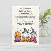 Trick-or-Treat EXTRAVAGANZA! Kaart (Staand voorkant)