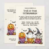 Trick-or-Treat EXTRAVAGANZA! Kaart (Voorkant / Achterkant)