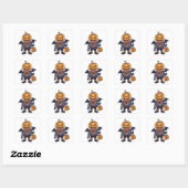 Trick or treat | Fijne Halloween Vierkante Sticker (Vel)