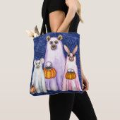 Trick or treat Forest Vrienden Ghost Trio Tote Bag (Dichtbij)