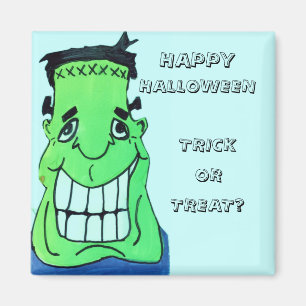 TRICK OR TREAT, FRANKENSTEIN magnet