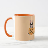 Trick or treat French Bulldogs Pumpkin Mok (Links)