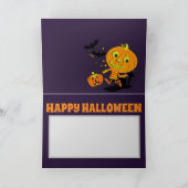 Trick or treat fun kaart (Binnen)